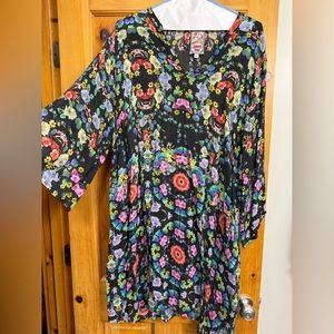 Johnny Was - 3X flutter sleeve dress